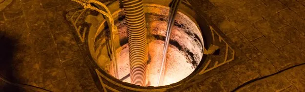 industrial cleaning and excavation of dirt